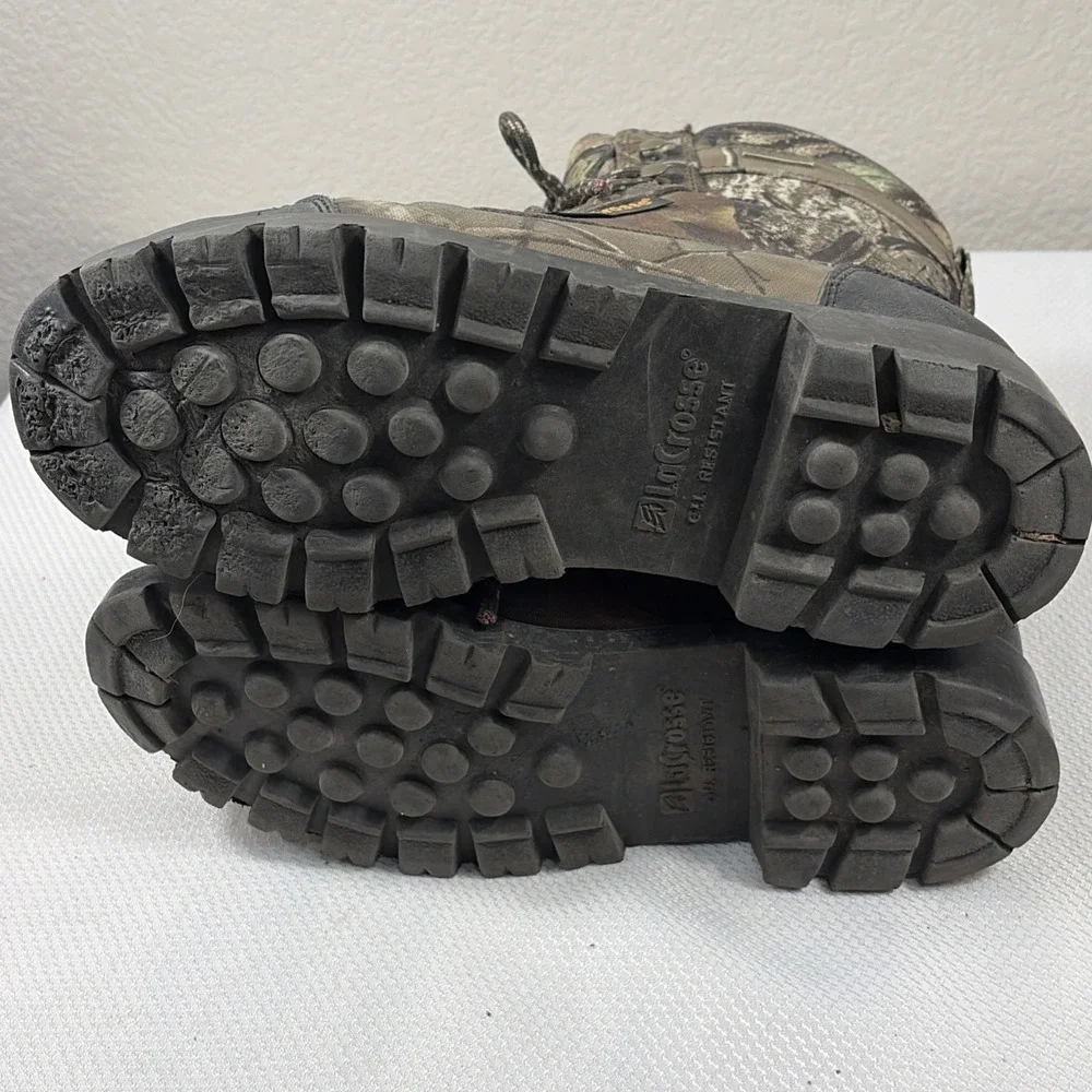 LaCrosse Brawny Boots 500 Gram Insulation Hyper-Dri Waterproof Camouflage - 8M